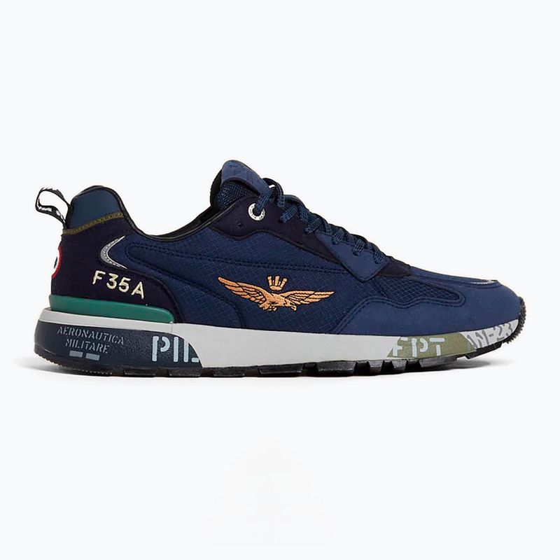 Buty męskie Aeronautica Militare 252SC0276UCT04249 blu navy 8