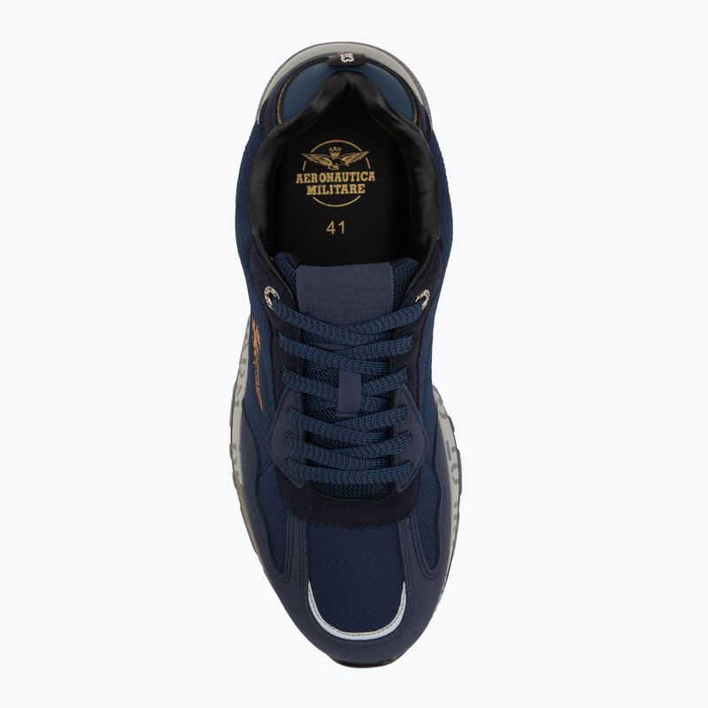 Buty męskie Aeronautica Militare 252SC0276UCT04249 blu navy 5