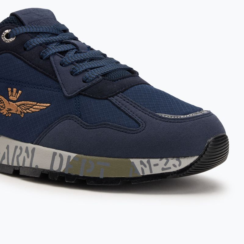 Buty męskie Aeronautica Militare 252SC0276UCT04249 blu navy 7