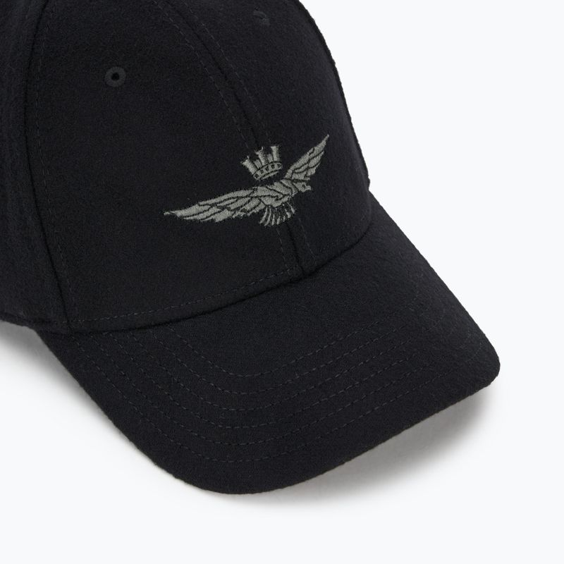 Czapka z daszkiem męska Aeronautica Militare 252HA1085UCT02333 jet black 3