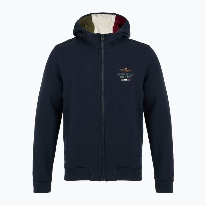 Bluza męska Aeronautica Militare Hoodie blu navy