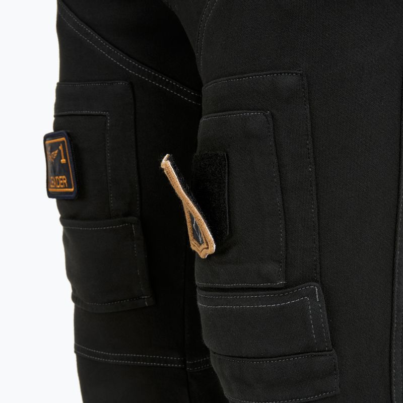 Spodnie męskie Aeronautica Militare 252PF0743UJ00505 Anti-G jet black 3