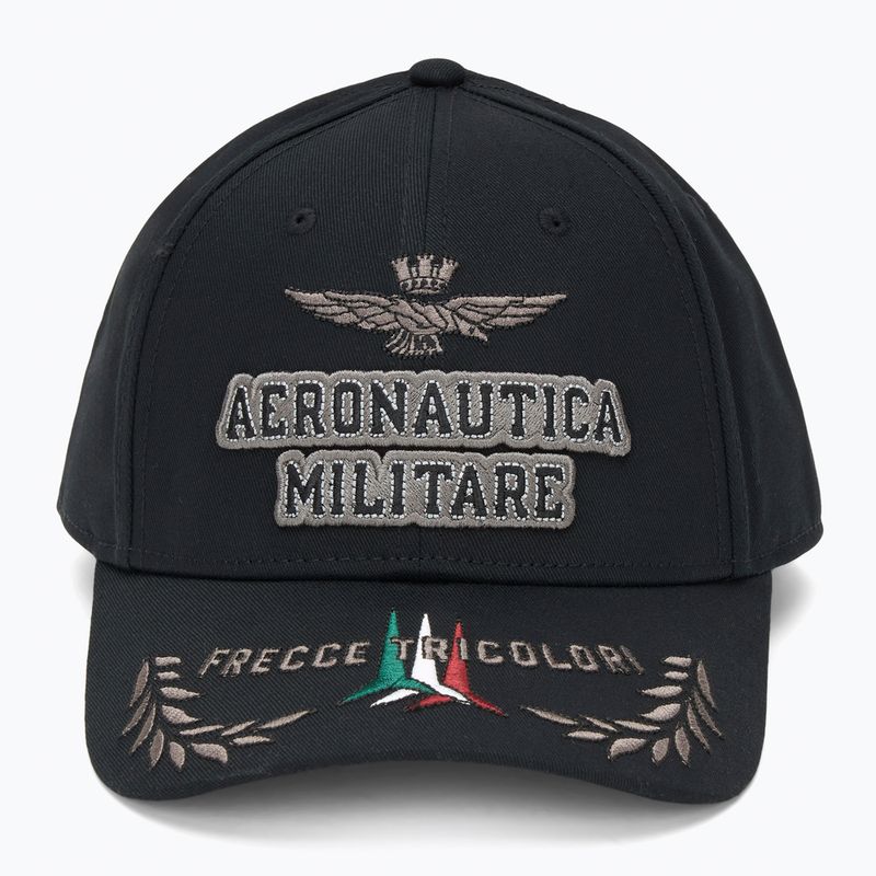 Czapka z daszkiem Aeronautica Militare 252HA1104UCT02261 jet black 2