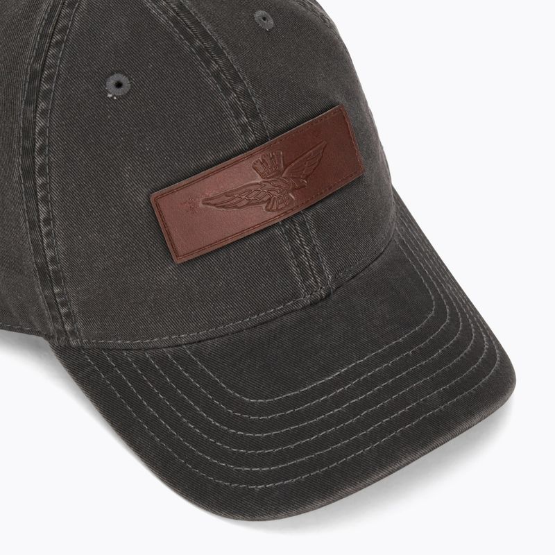 Czapka z daszkie męska Aeronautica Militare 252HA1133UCT02476 jet black 3