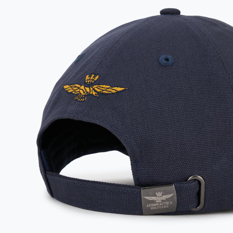 Czapka z daszkiem męska Aeronautica Militare 252HA1150UCT03043 blu navy 4