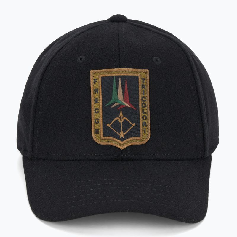 Czapka z daszkiem męska Aeronautica Militare 252HA1228UCT02333 jet black 2