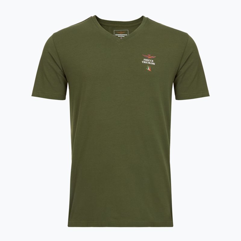 Koszulka męska Aeronautica Militare AM1UTI006 V-Neck military