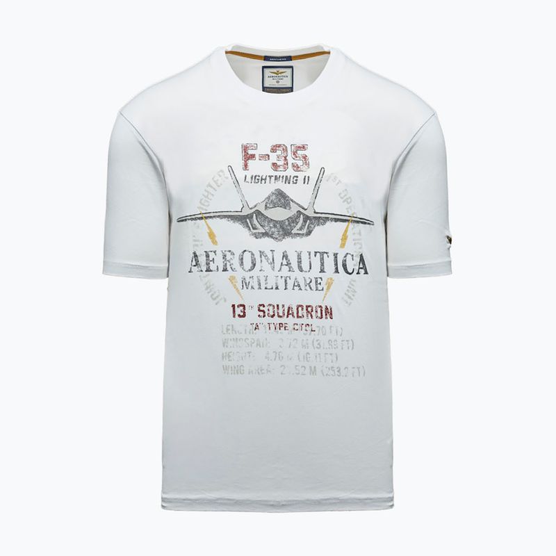 Koszulka męska Aeronautica Militare TS2536UJ00641 off white 6