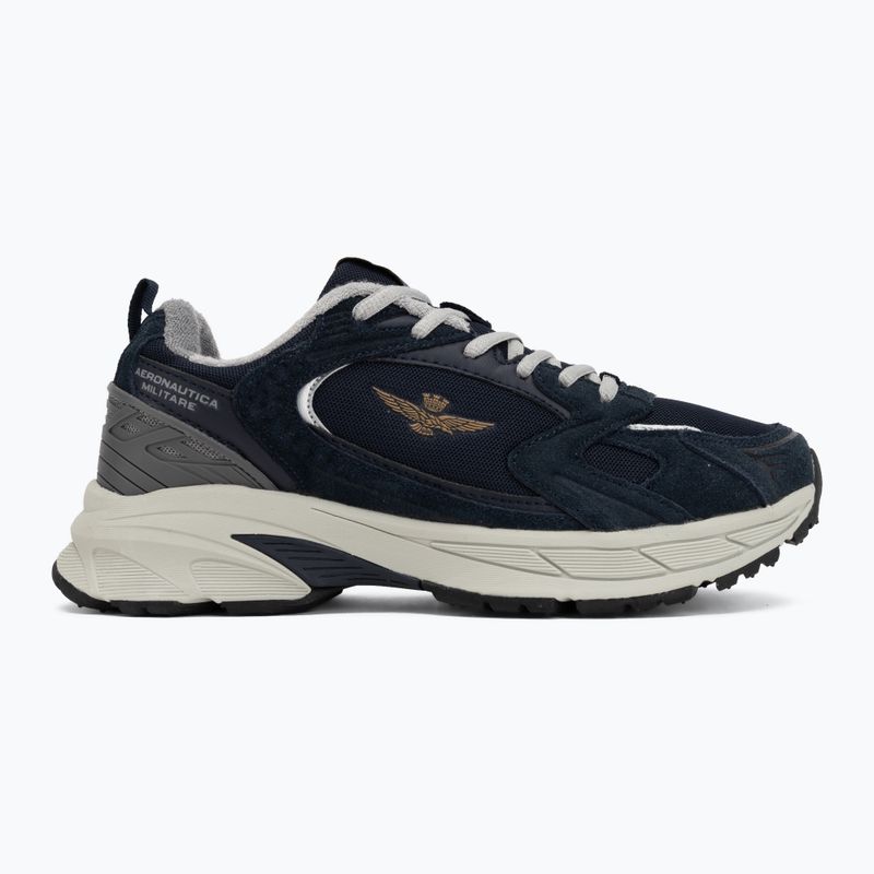 Buty męskie Aeronautica Militare SC0301UCT03500 blu navy 2