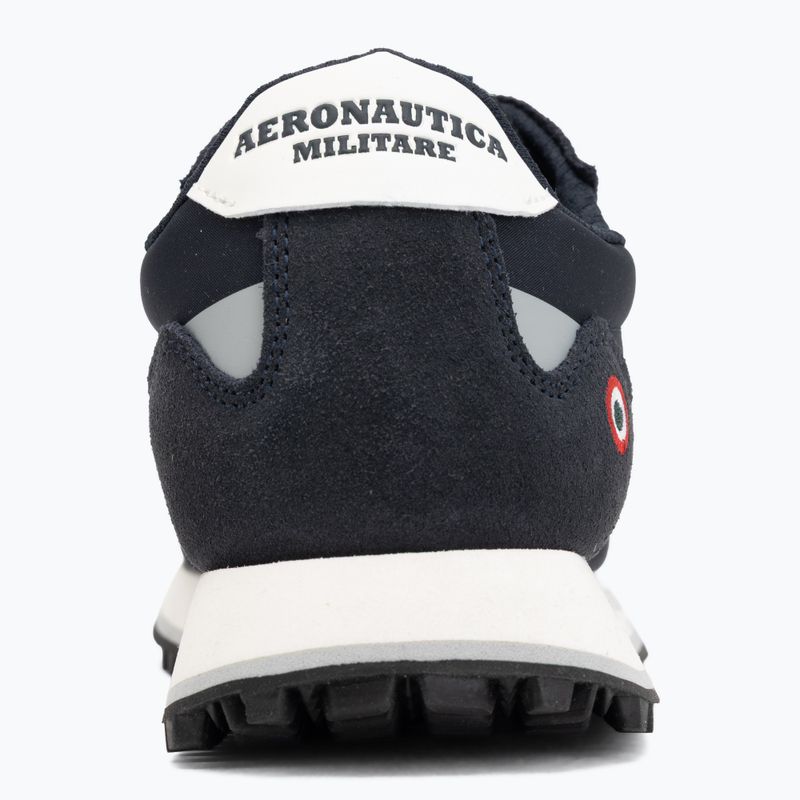 Buty męskie Aeronautica Militare SC0320UPL00313 blu scuro 6