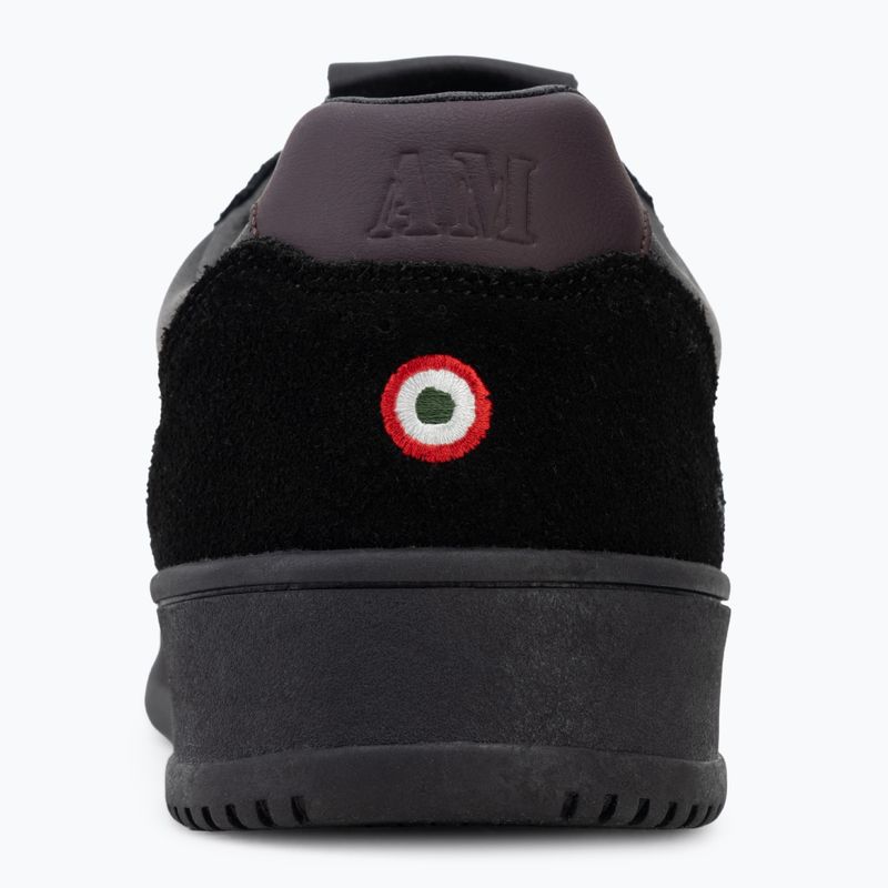 Buty męskie Aeronautica Militare SC0235UPL00244 jet black 6