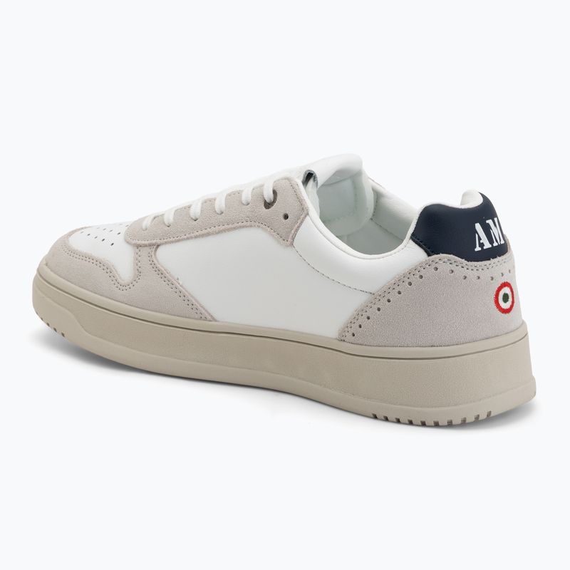 Buty męskie Aeronautica Militare SC0235UPL00244 off white 3