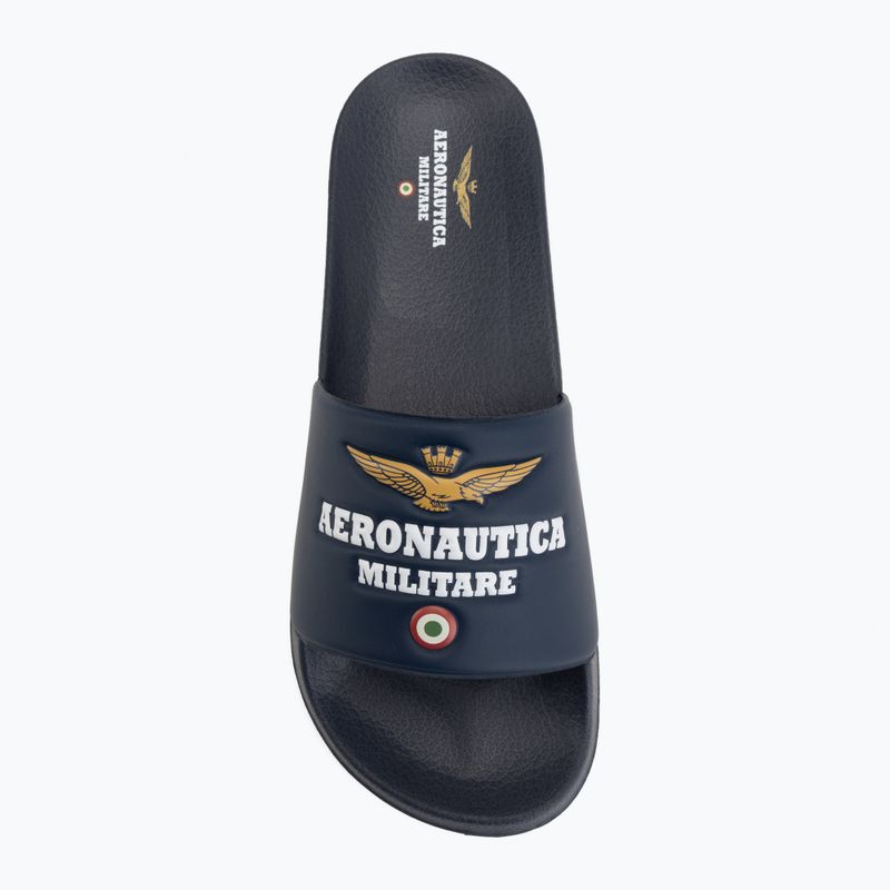 Klapki męskie Aeronautica Militare SC0242UCT03337 blu 5