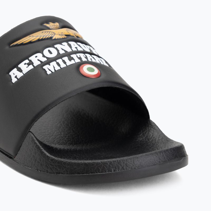 Klapki męskie Aeronautica Militare SC0242UCT03337 jet black 7