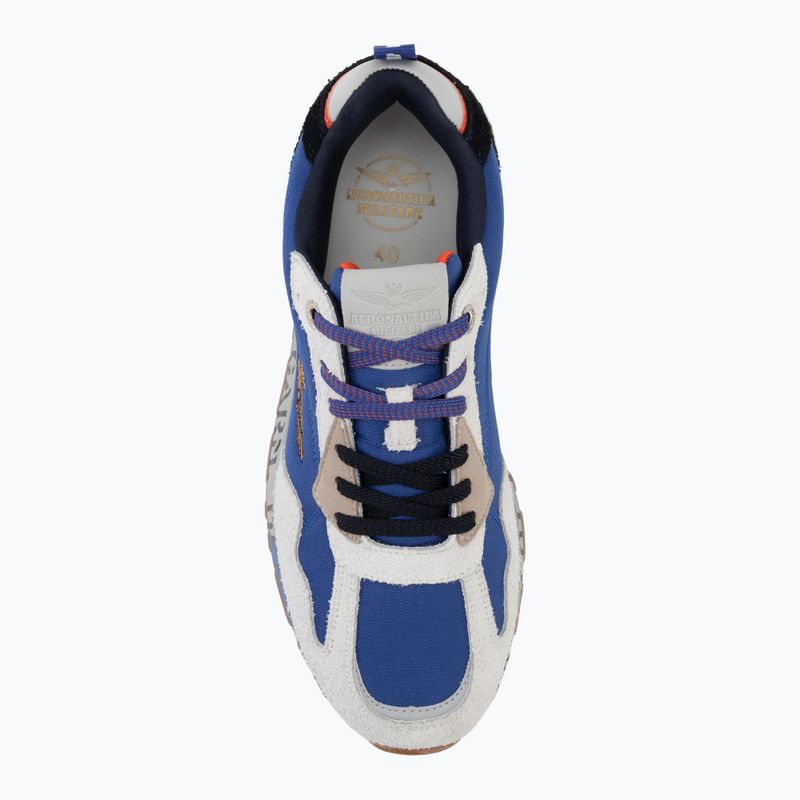 Buty męskie Aeronautica Militare SC0276UCT03546 blu elettrico 5