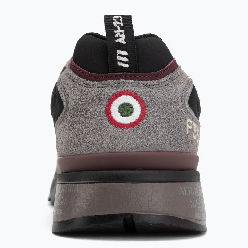 Buty męskie Aeronautica Militare SC0276UCT03546 jet black 6