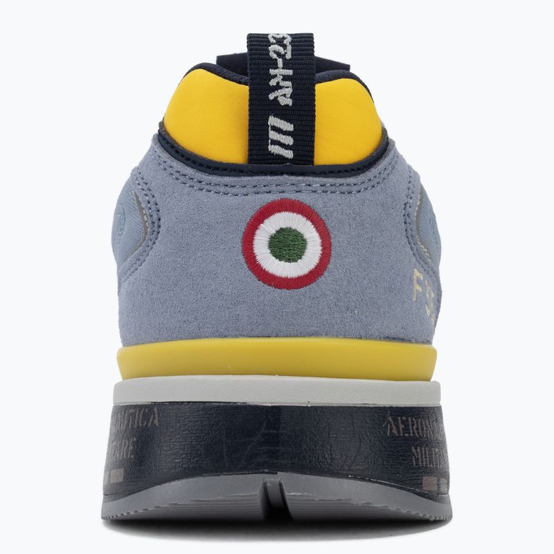 Buty męskie Aeronautica Militare SC0276UCT04327 azzurro 6