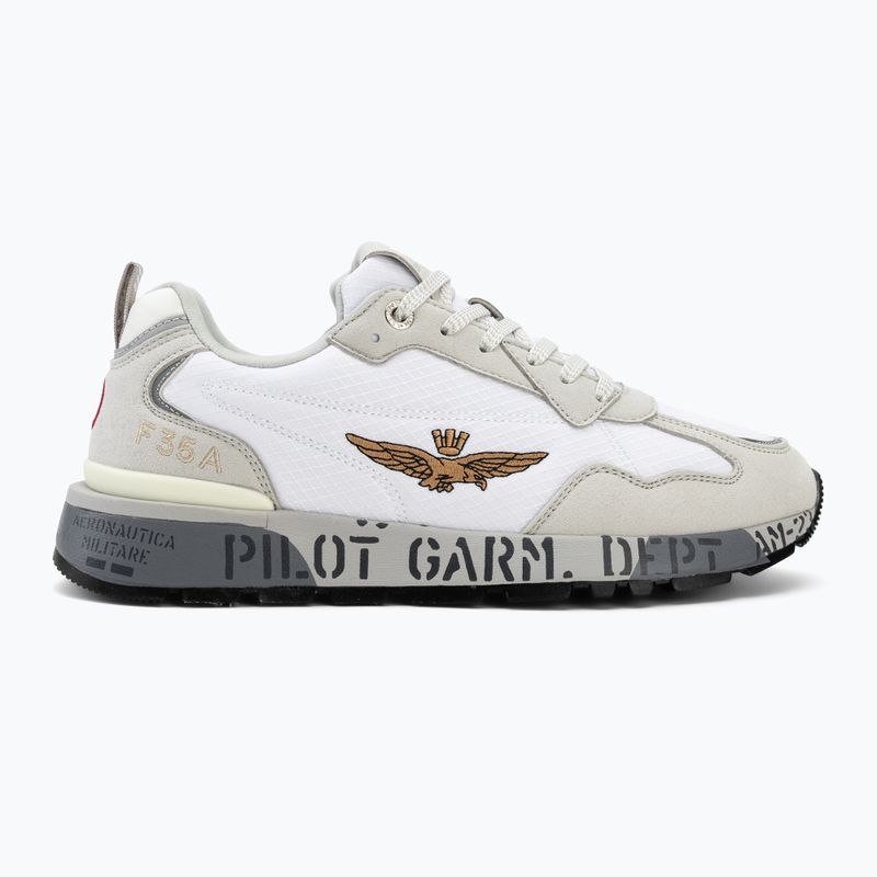 Buty męskie Aeronautica Militare SC0276UCT04327 off white 2