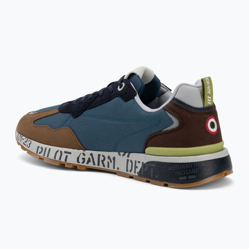 Buty męskie Aeronautica Militare SC0276UCT04327 avio/brown 3