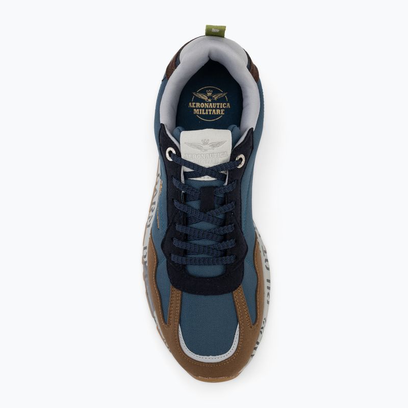 Buty męskie Aeronautica Militare SC0276UCT04327 avio/brown 5