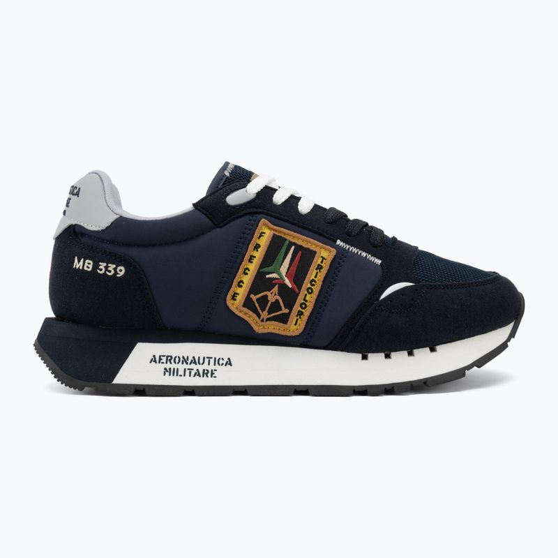 Buty męskie Aeronautica Militare SC0292UCT03331 blu navy 2
