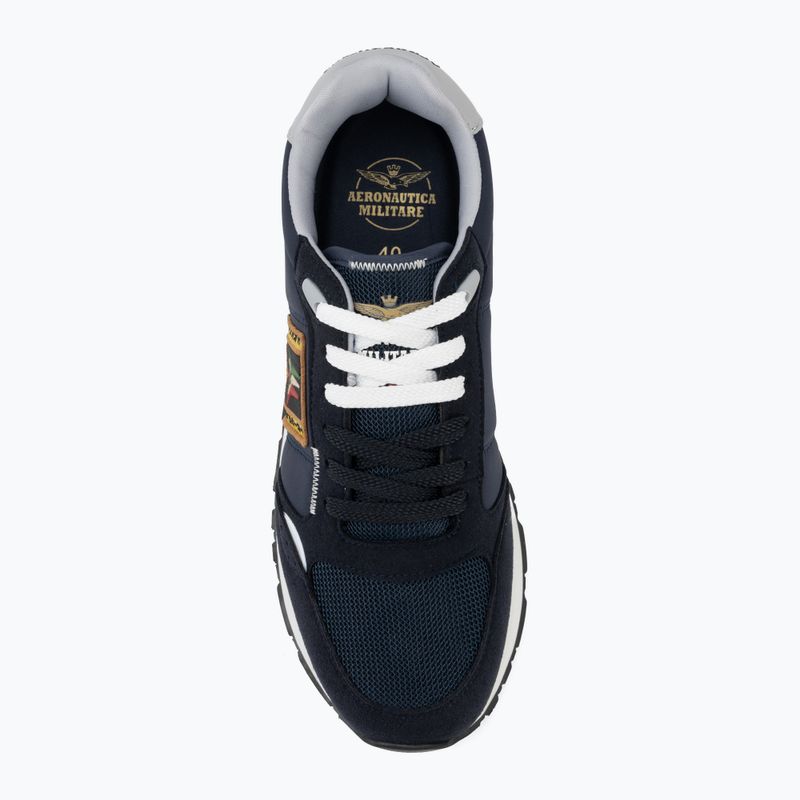 Buty męskie Aeronautica Militare SC0292UCT03331 blu navy 5