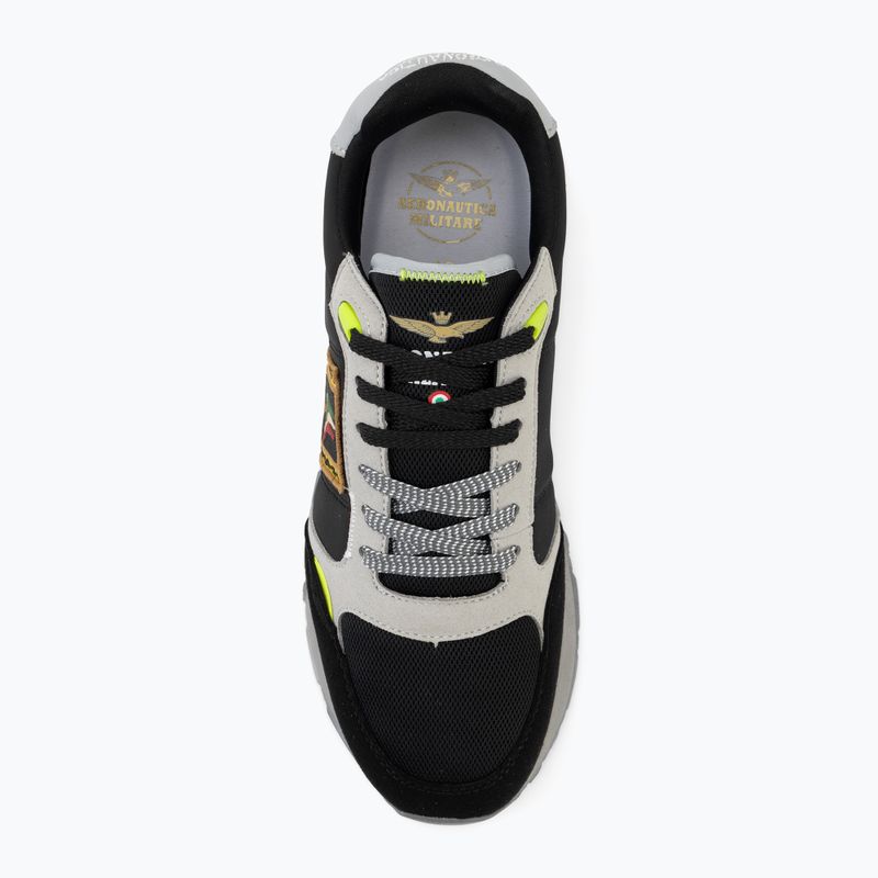 Buty męskie Aeronautica Militare SC0292UCT03331 jet black 5