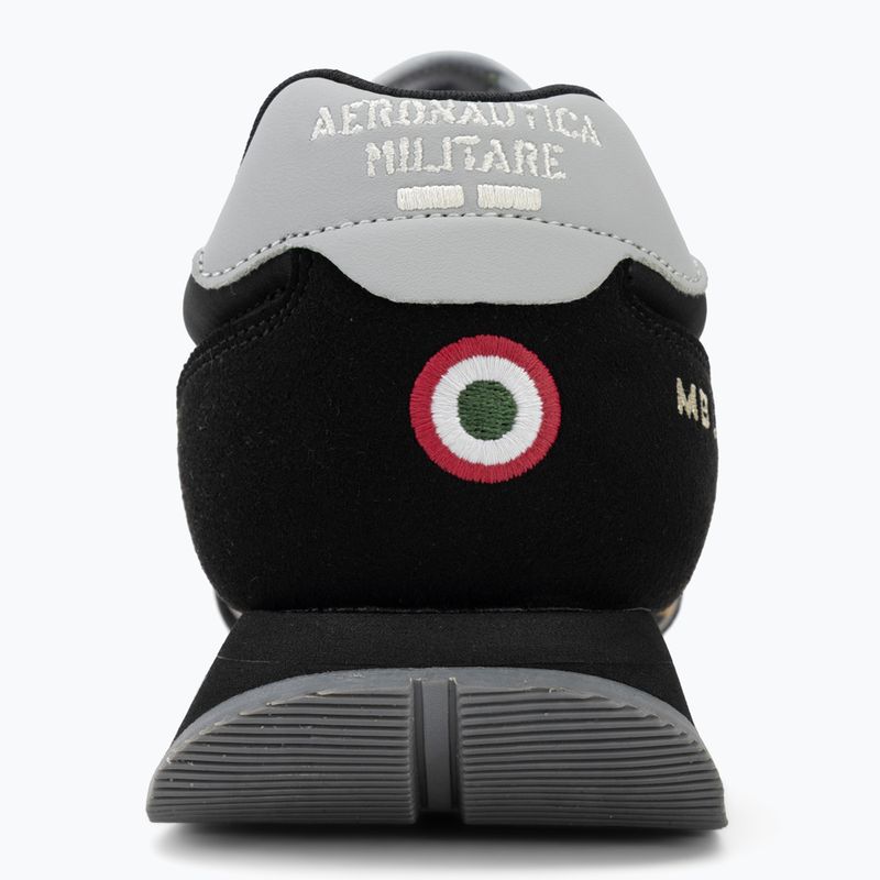 Buty męskie Aeronautica Militare SC0292UCT03331 jet black 6
