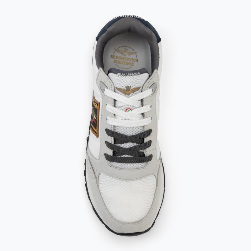 Buty męskie Aeronautica Militare SC0292UCT03331 off white 5