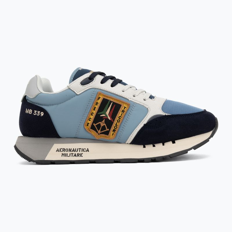Buty męskie Aeronautica Militare SC0292UCT03331 avio/blu navy 2