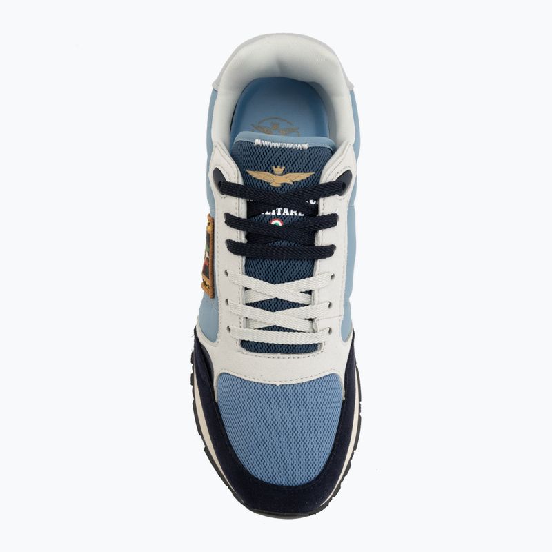 Buty męskie Aeronautica Militare SC0292UCT03331 avio/blu navy 5