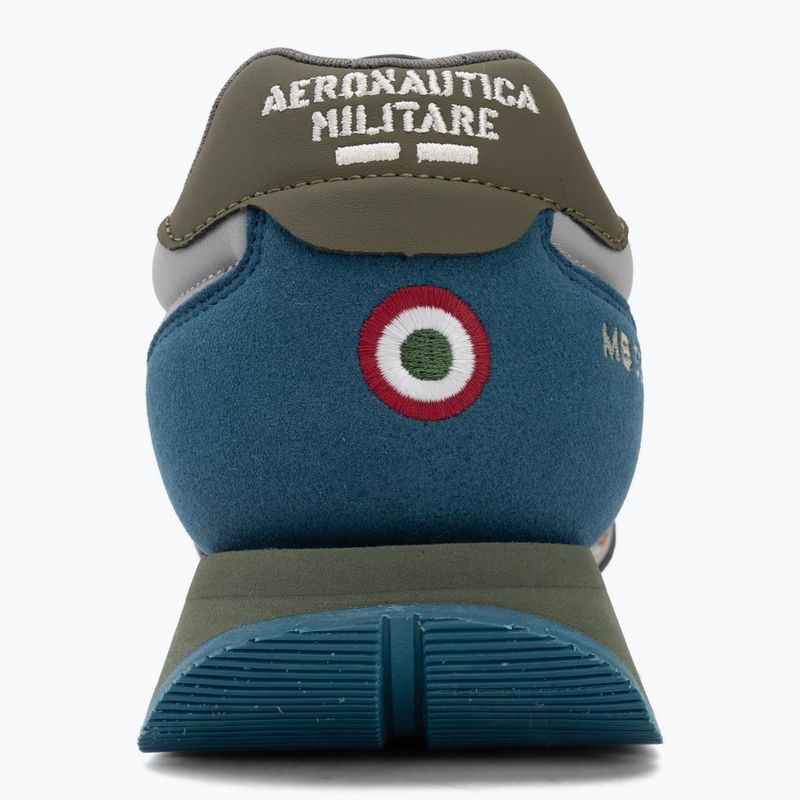 Buty męskie Aeronautica Militare SC0292UCT03331 avio/grigio 6