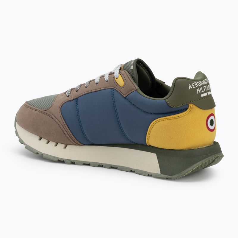 Buty męskie Aeronautica Militare SC0292UCT03331 avio/cammello/grigio medio/salvia 3