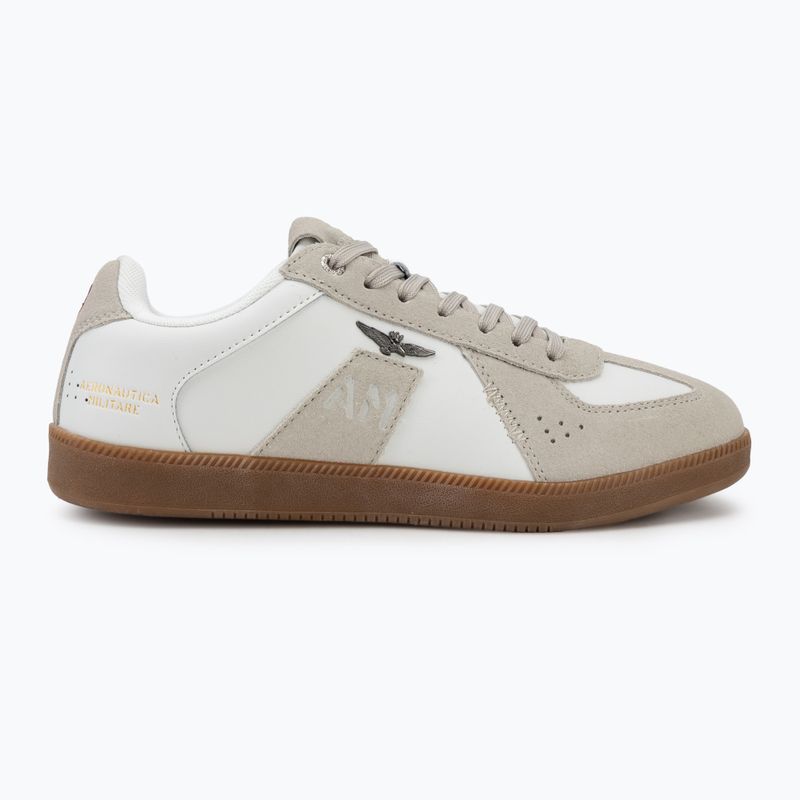 Buty męskie Aeronautica Militare SC0315UPL00244 off white 2