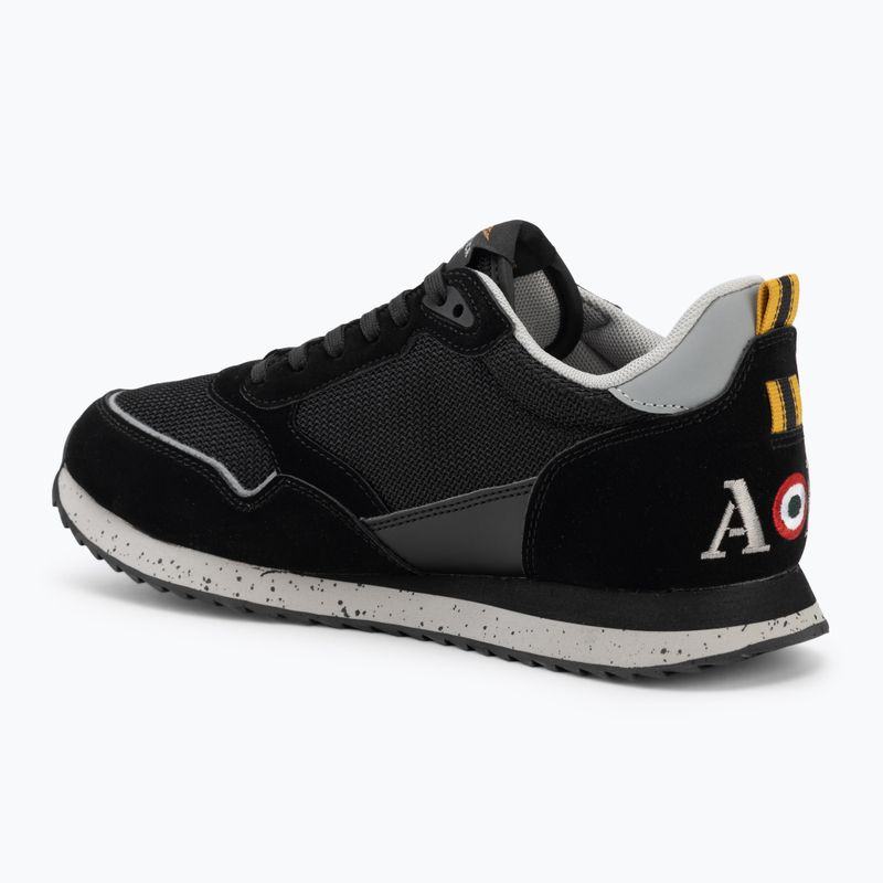 Buty męskie Aeronautica Militare SC0288UCT03545 jet black 3
