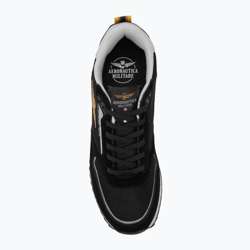 Buty męskie Aeronautica Militare SC0288UCT03545 jet black 5