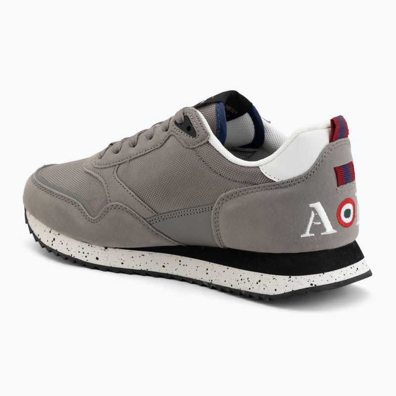 Buty męskie Aeronautica Militare SC0288UCT03545 grigio 3