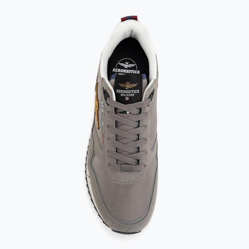 Buty męskie Aeronautica Militare SC0288UCT03545 grigio 5