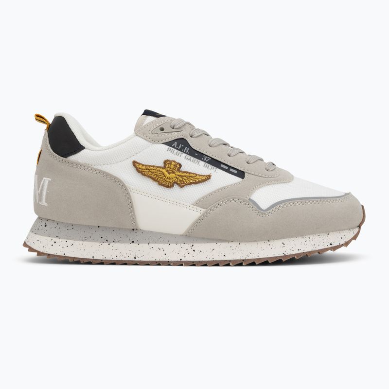 Buty męskie Aeronautica Militare SC0288UCT03545 off white 2