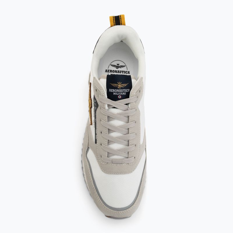 Buty męskie Aeronautica Militare SC0288UCT03545 off white 5