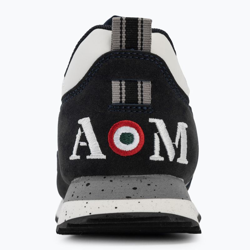 Buty męskie Aeronautica Militare SC0288UCT03545 multicolor blu/bianco 6