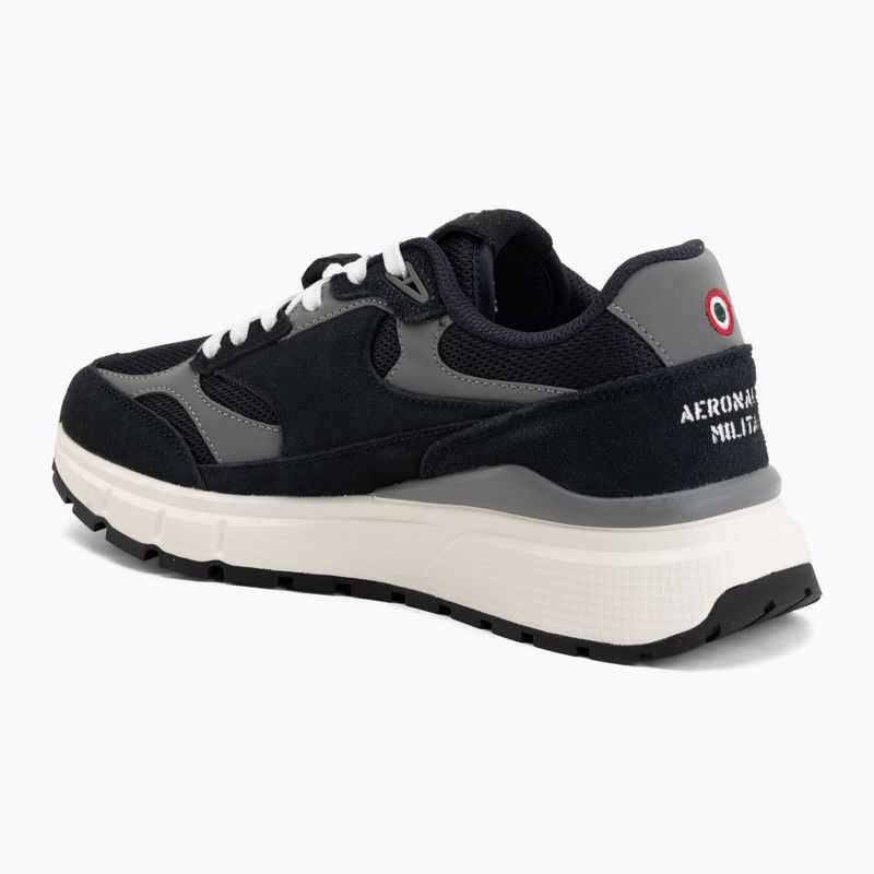 Buty męskie Aeronautica Militare SC0318UCT04248 blu navy 3