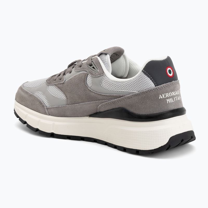 Buty męskie Aeronautica Militare SC0318UCT04248 grigio 3