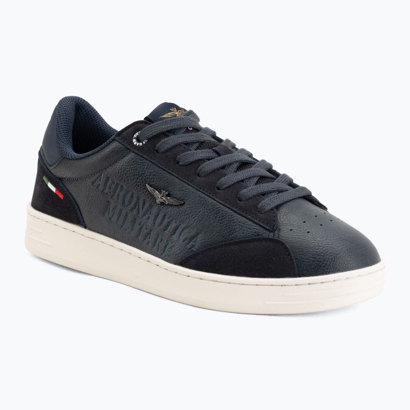 Buty męskie Aeronautica Militare SC0306UCT04325 blu navy