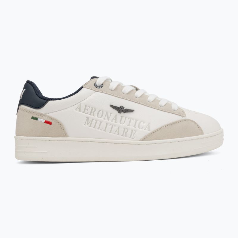 Buty męskie Aeronautica Militare SC0306UCT04325 off white 2