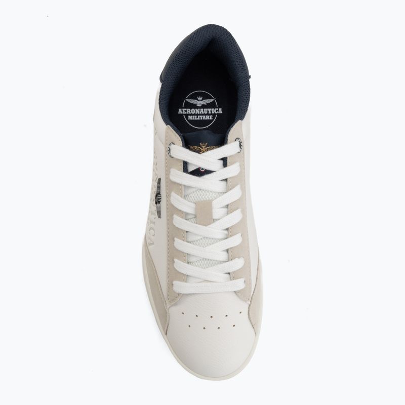 Buty męskie Aeronautica Militare SC0306UCT04325 off white 5
