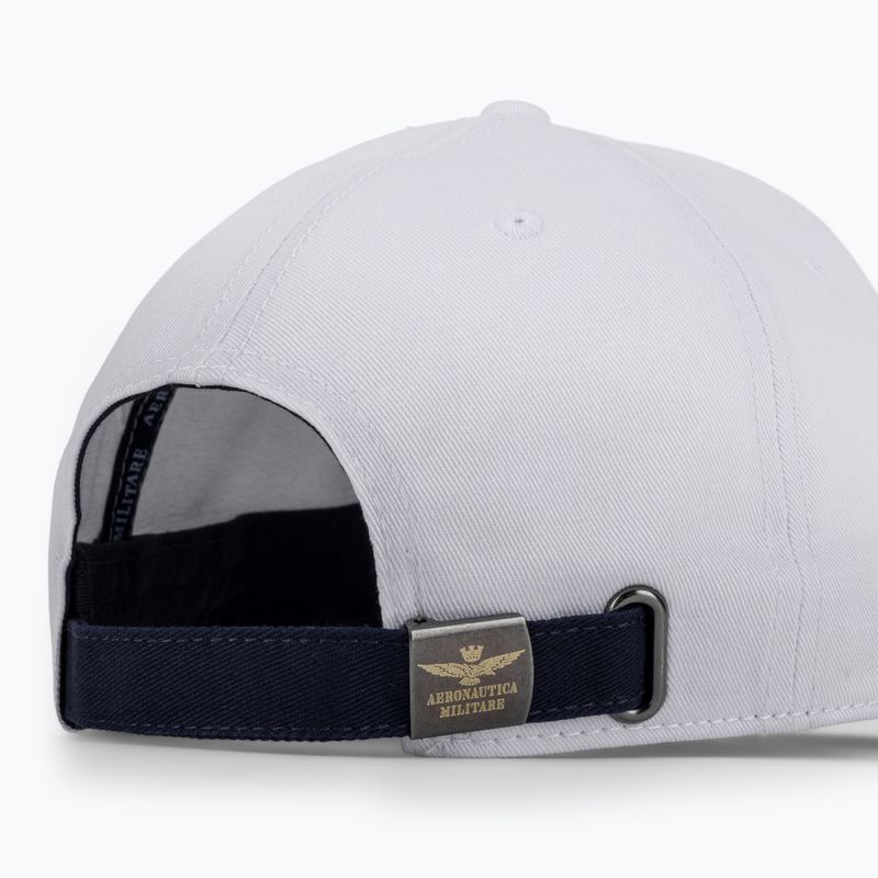 Czapka z daszkiem męska Aeronautica Militare HA1246UCT02 off white 4