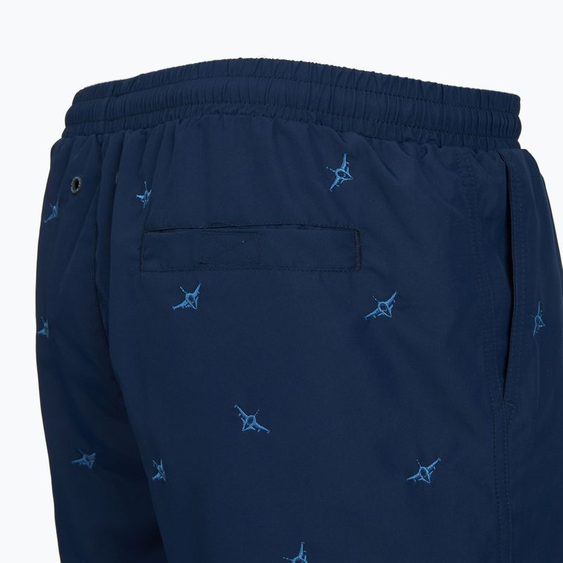 Szorty kąpielowe męskie Aeronautica Militare BW0232UCT04317 blu navy 4