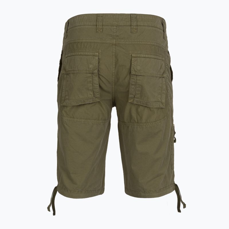 Spodenki męskie Aeronautica Militare BE0041UCT01122 green 2