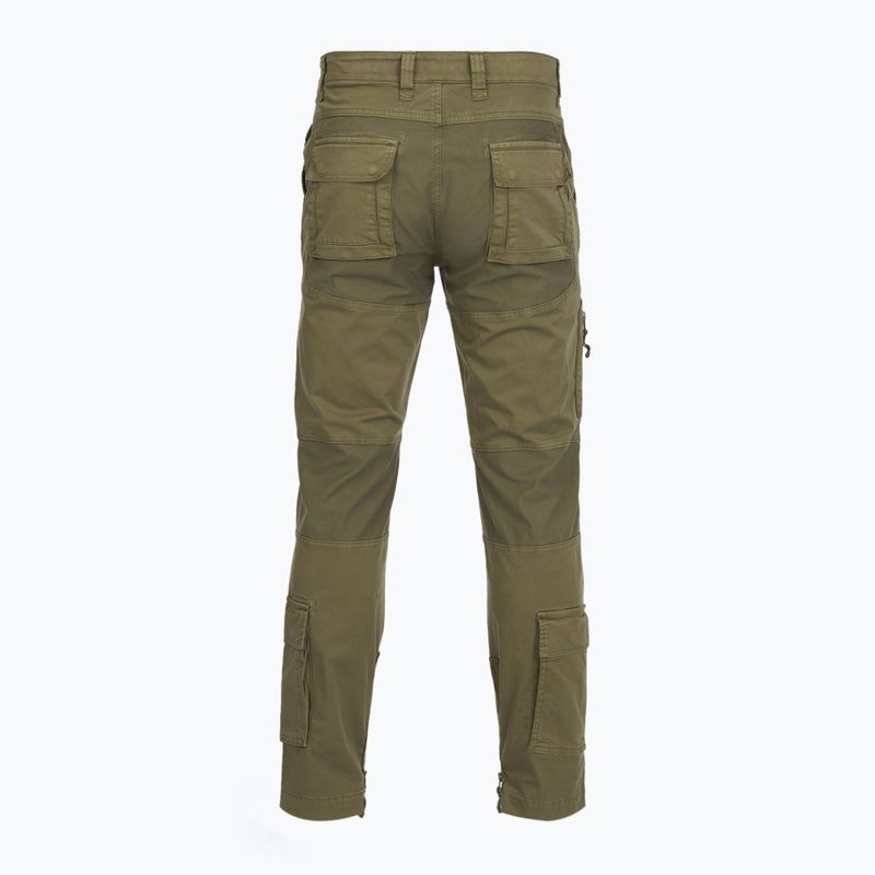 Spodnie męskie Aeronautica Militare PA1387UCT01493 green 2